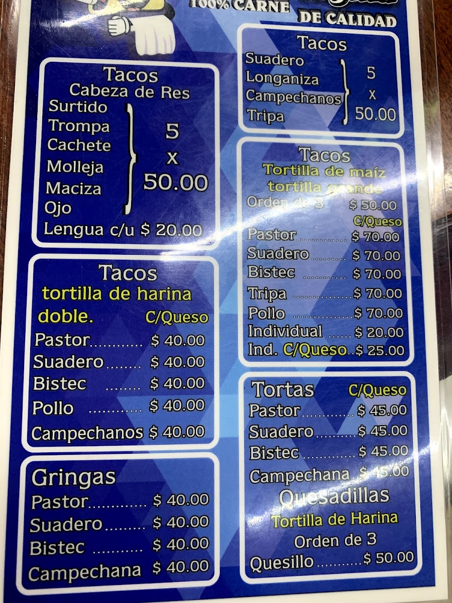 Taquería regis Photo Menu 4