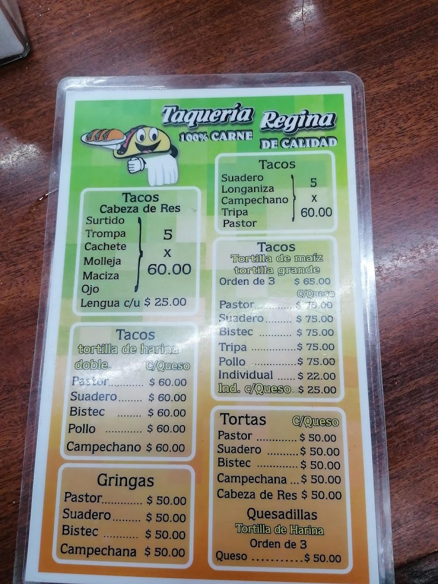 Taquería regis Photo Menu 5
