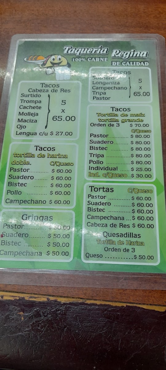 Taquería regis Photo Menu 7