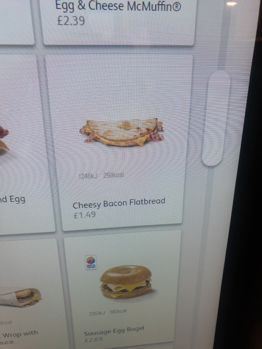 McDonald's Photo Menu 3