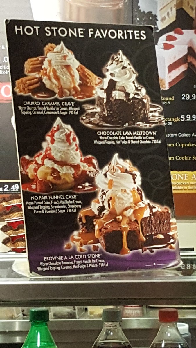 Cold Stone Creamery Photo Menu 4