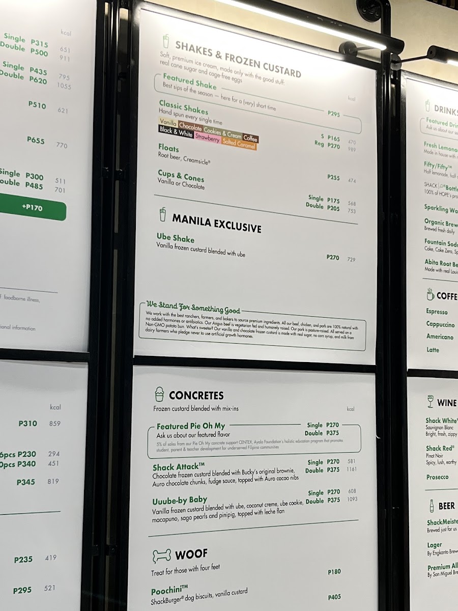 Shake Shack Photo Menu 2