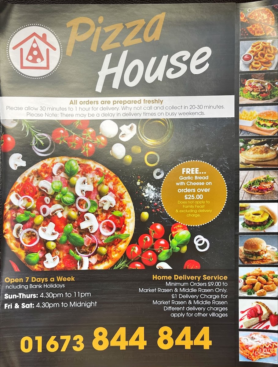 Pizza house Photo Menu 3