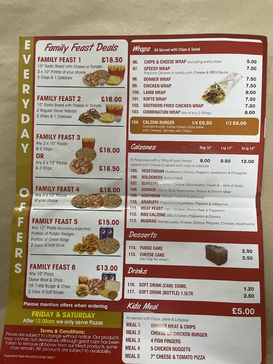 Pizza house Photo Menu 4
