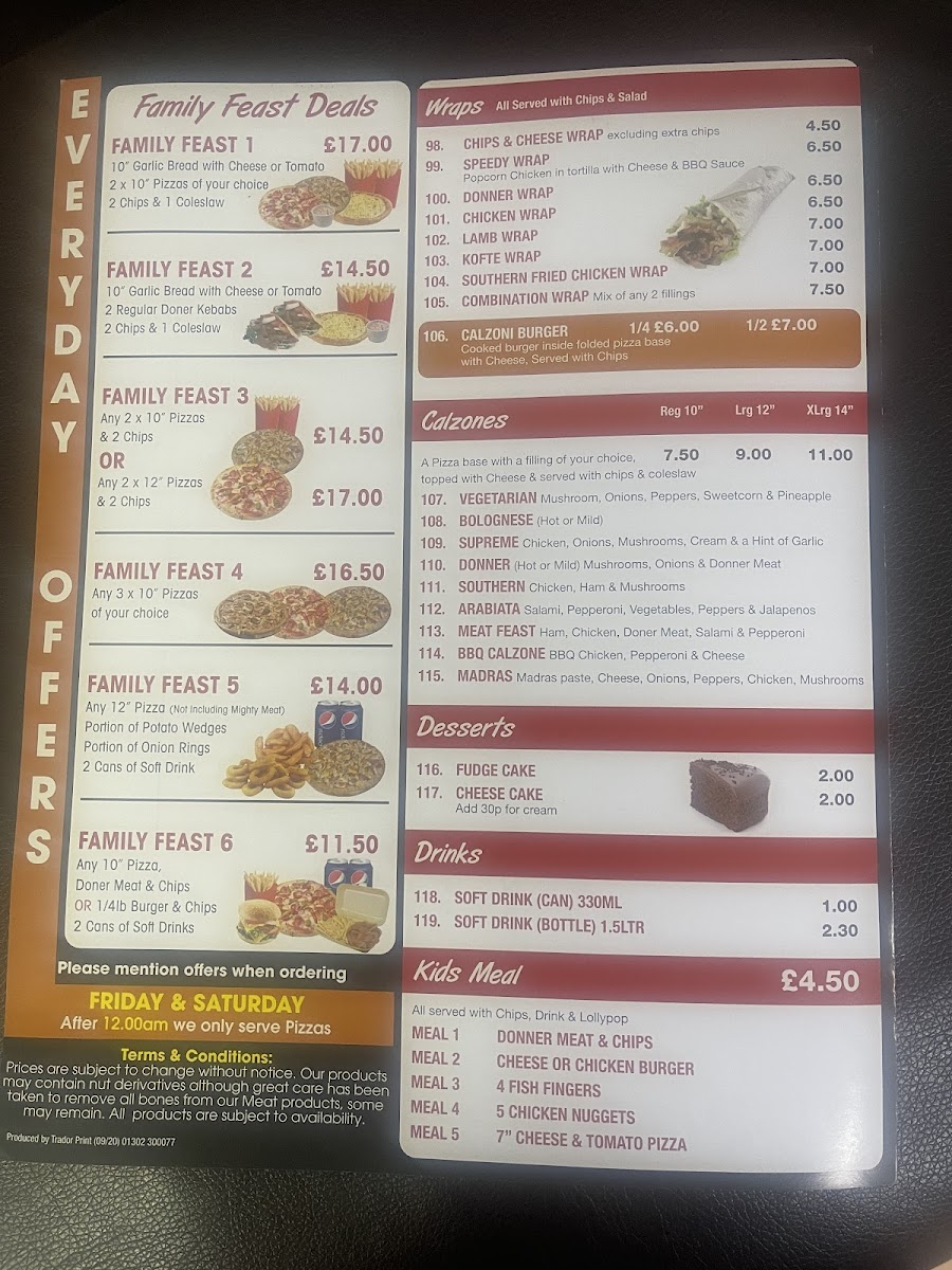 Pizza house Photo Menu 5