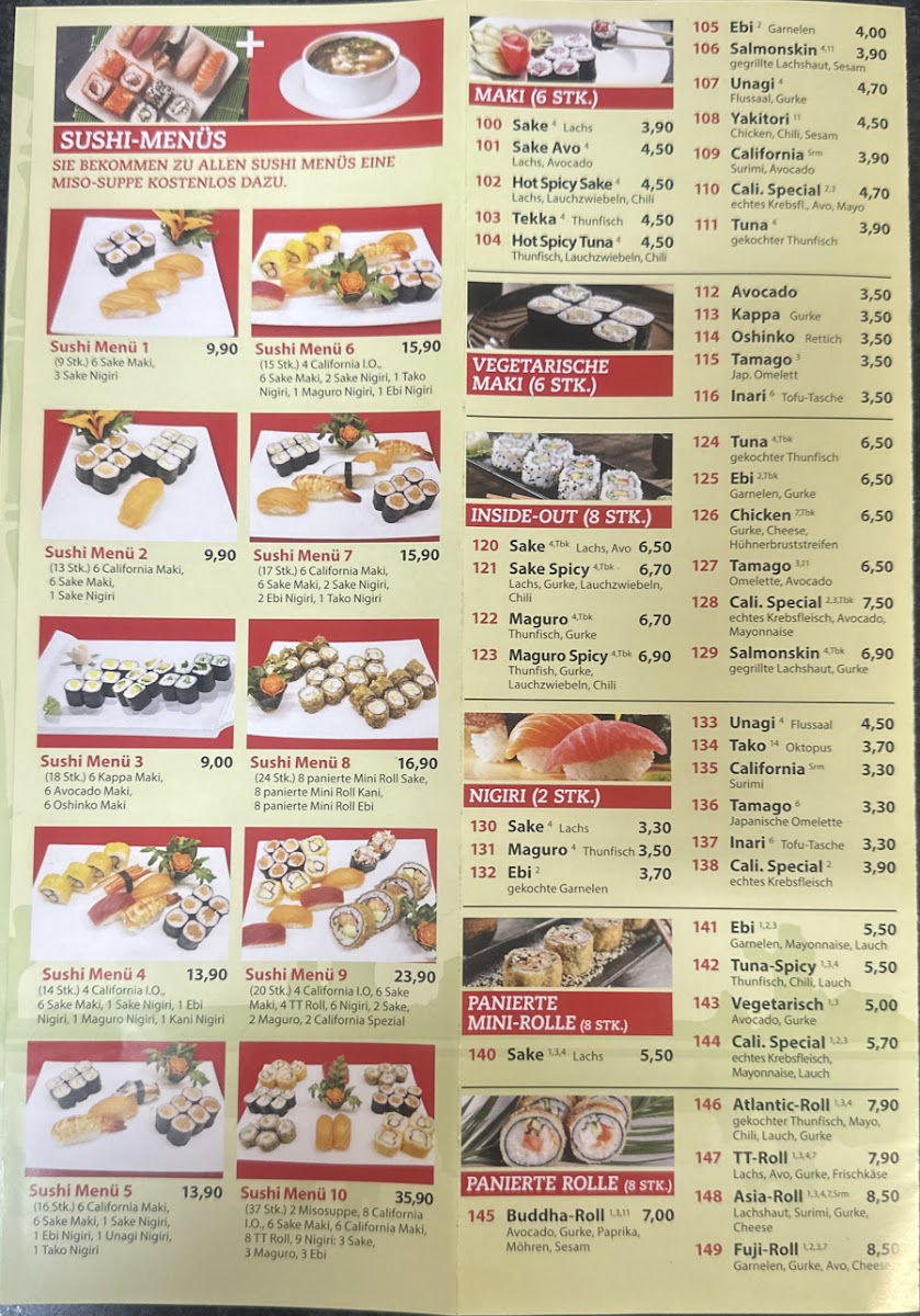 Asia Cuisine Photo Menu 7