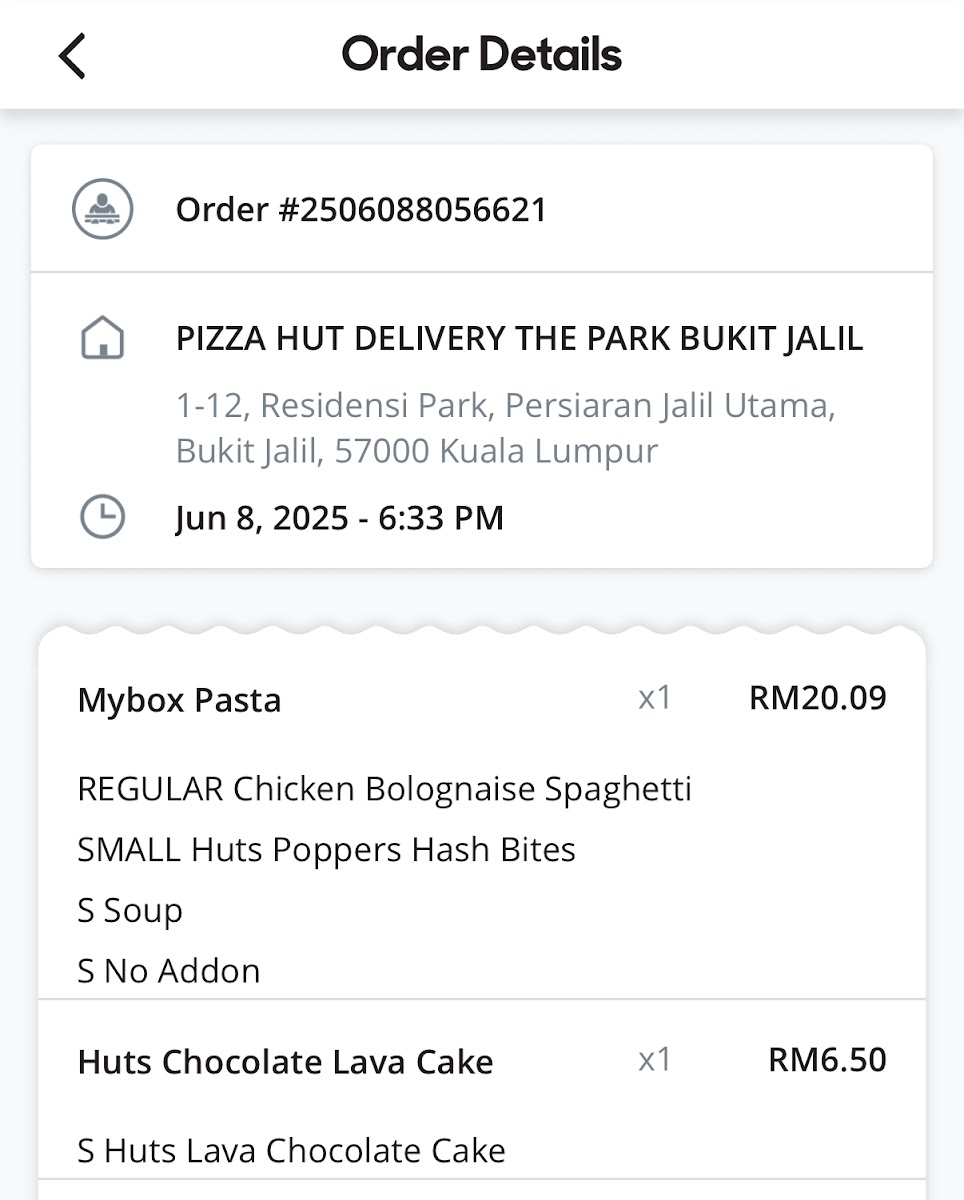 Pizza Hut Photo Menu 7