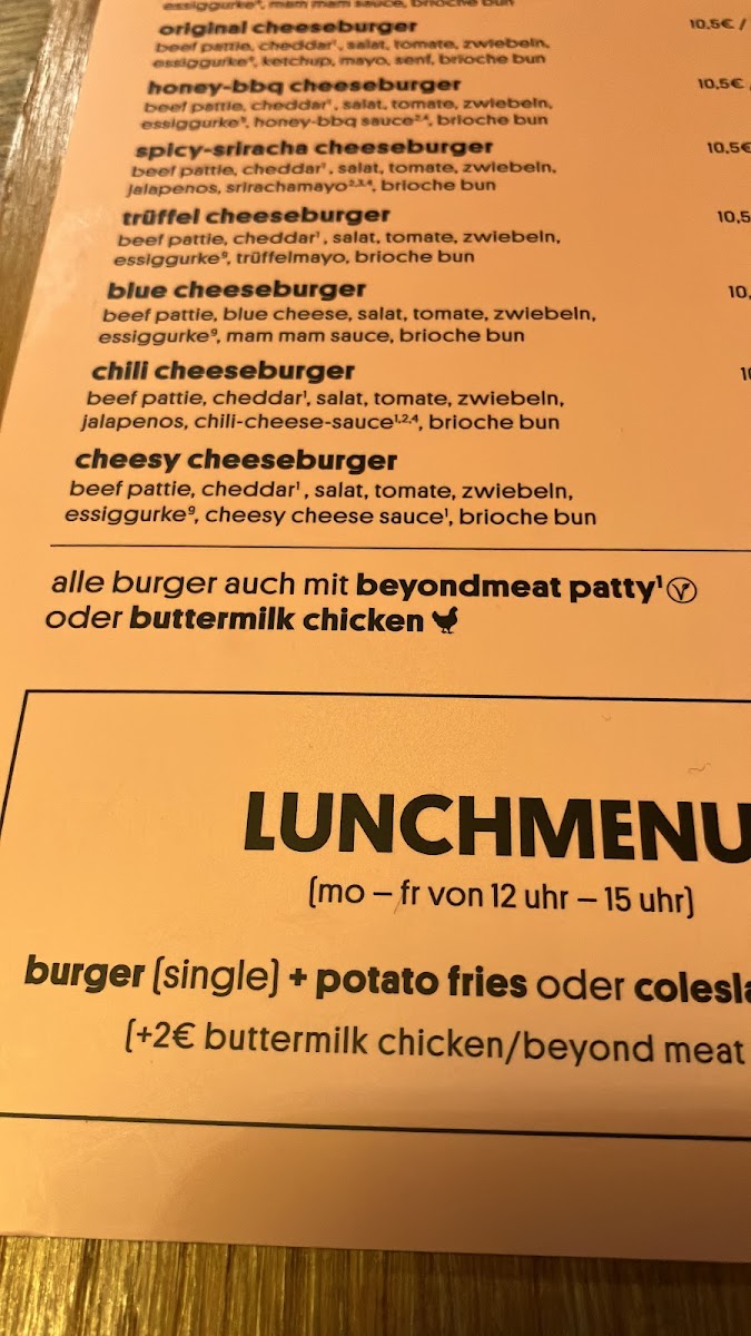 Mam-Mam Burger Photo Menu 3