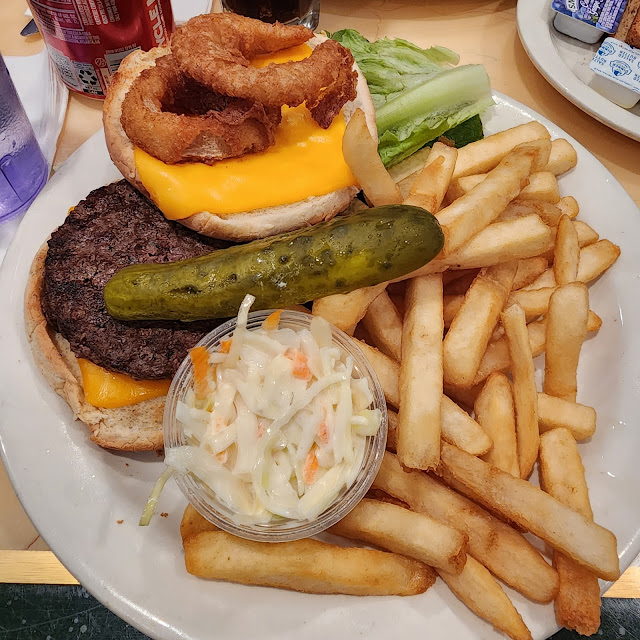 Cheeseburger and Fries