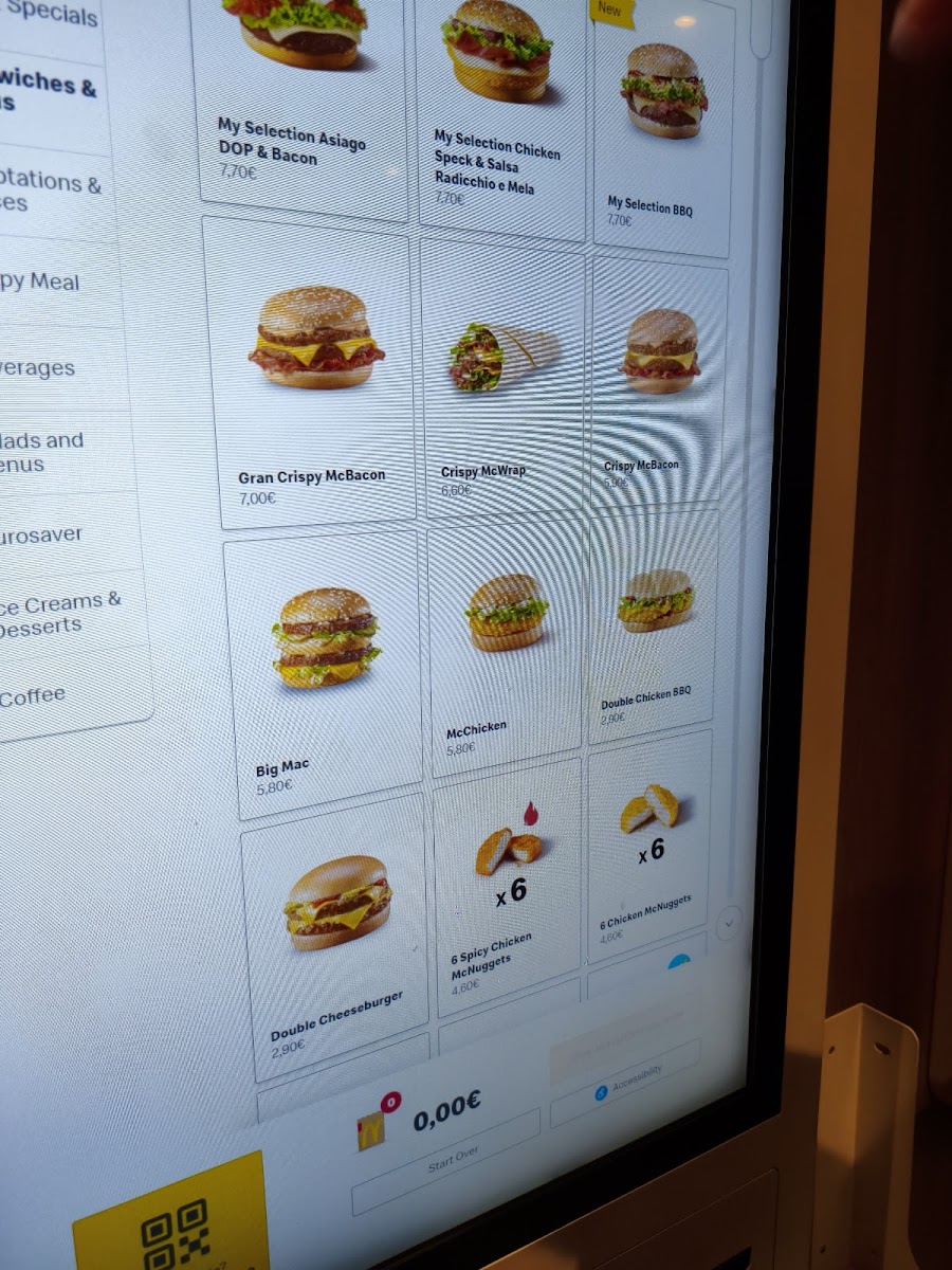 McDonald's Photo Menu 1
