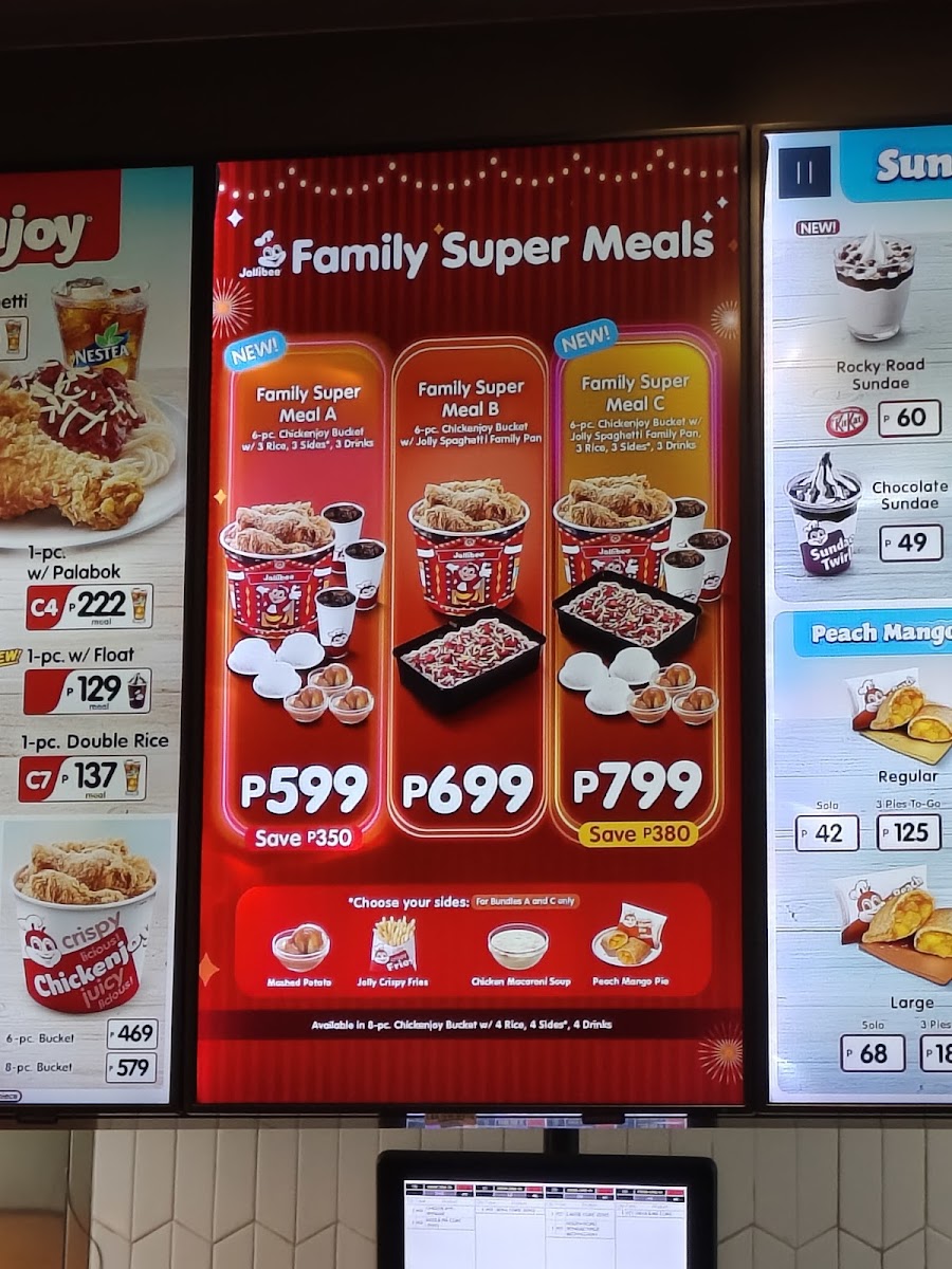 Jollibee Photo Menu 2