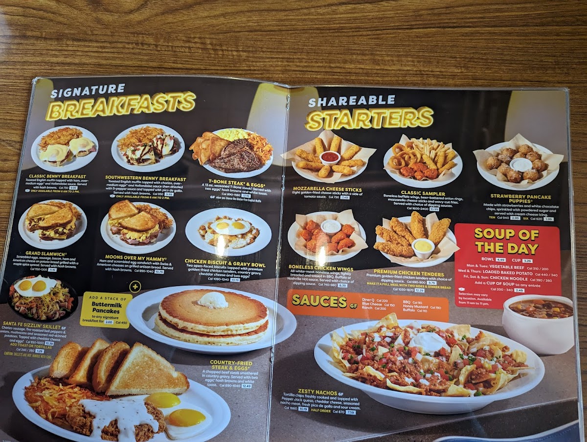 Denny's Photo Menu 1
