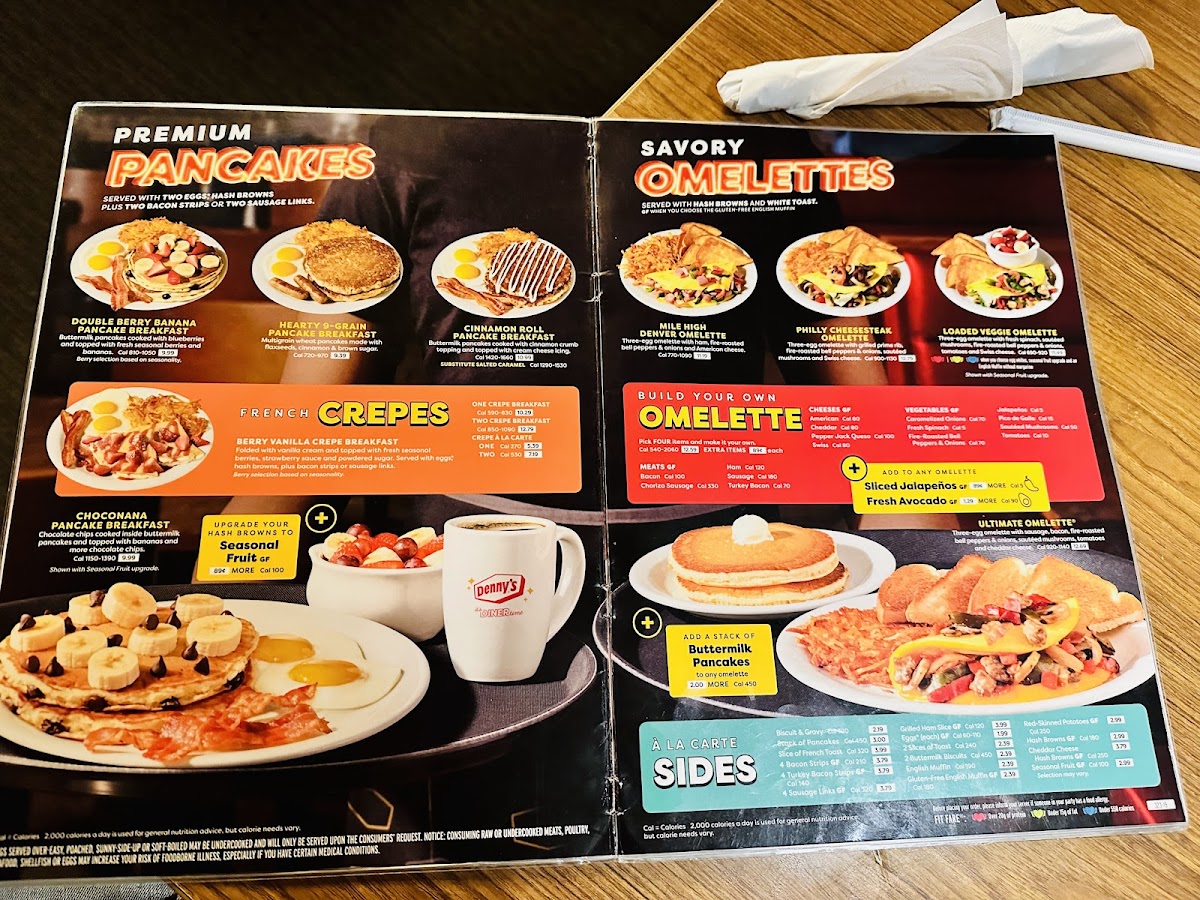 Denny's Photo Menu 2