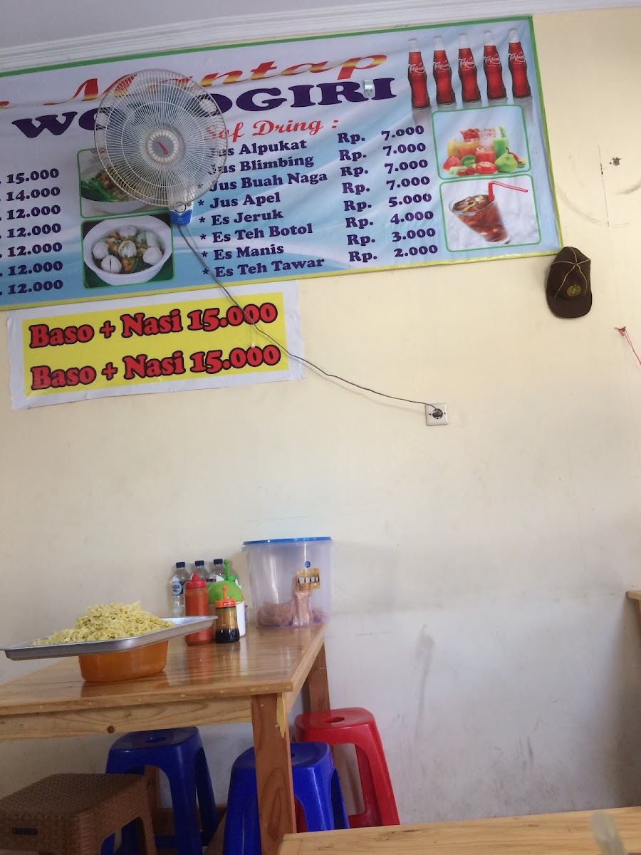 Bakso Mantab Wonogiri Photo Menu 1