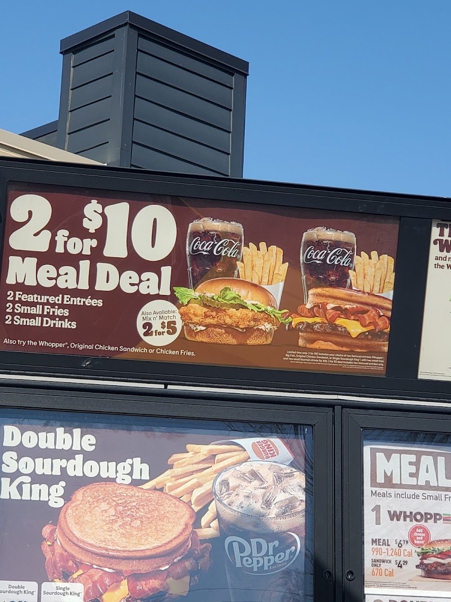 Burger King Photo Menu 2