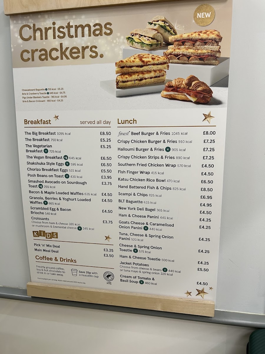 Tesco Cafe Photo Menu 1