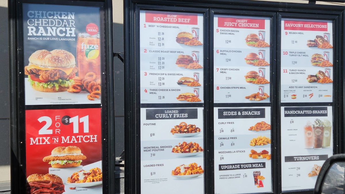 Arby's Photo Menu 2