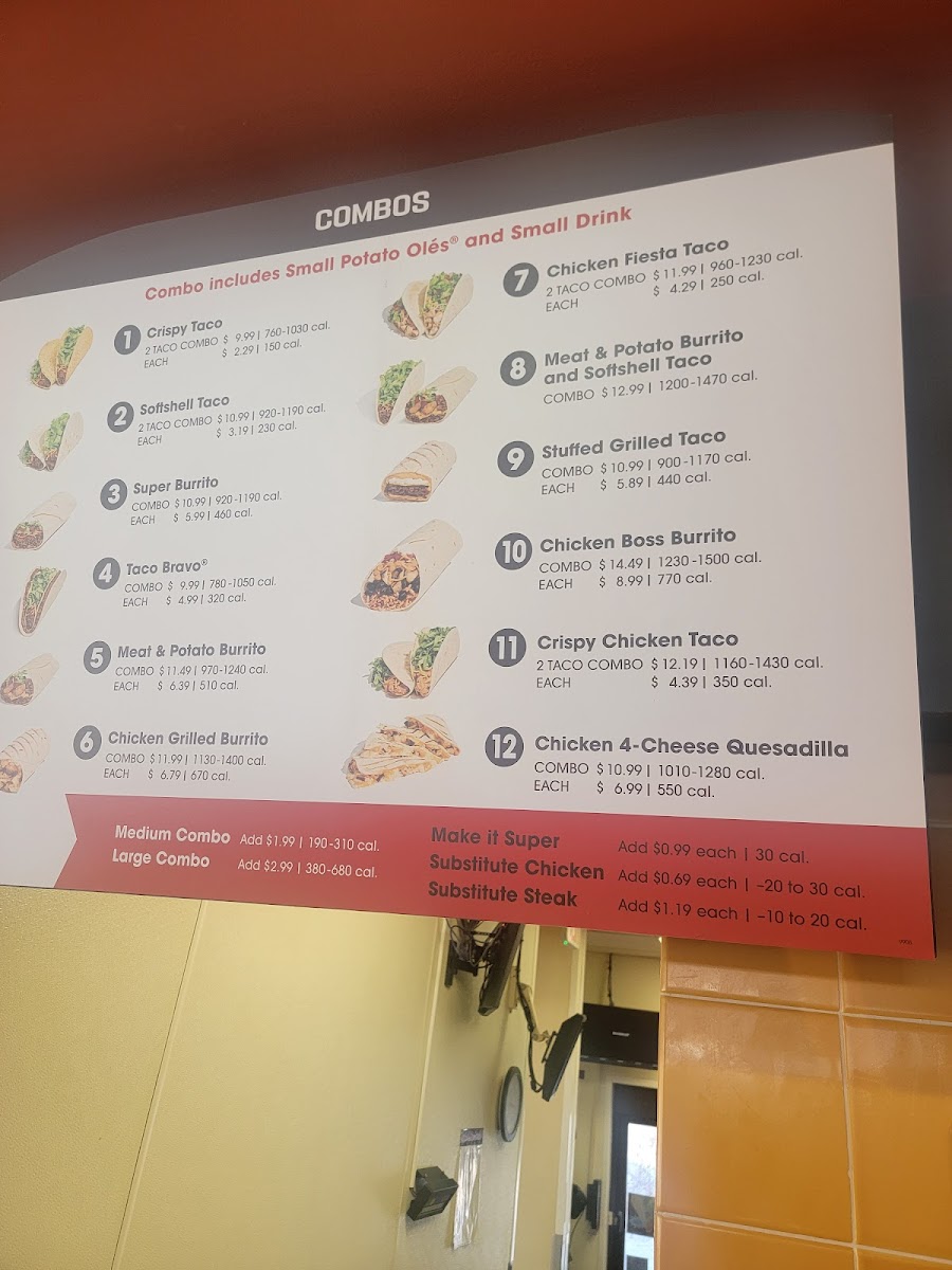 Taco John's Photo Menu 1