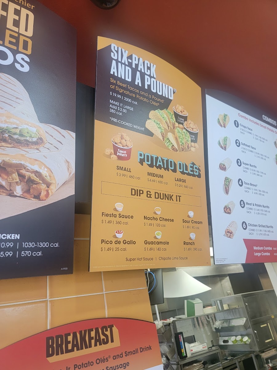 Taco John's Photo Menu 10