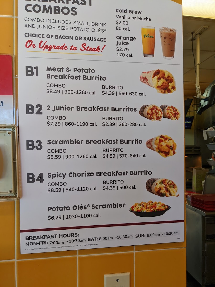 Taco John's Photo Menu 5