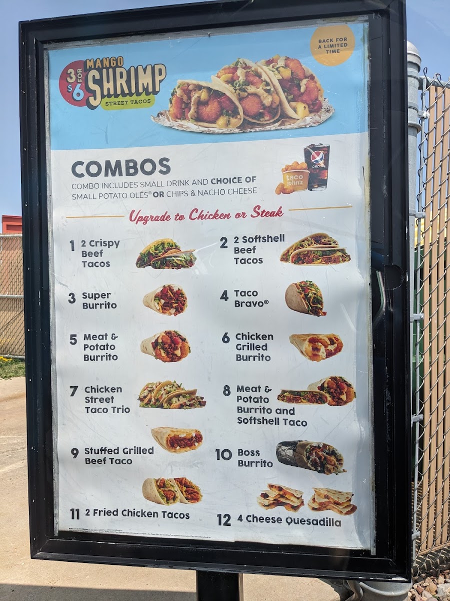 Taco John's Photo Menu 6