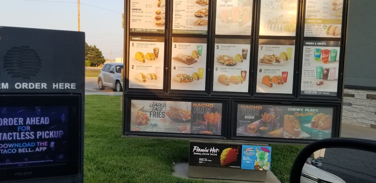 Taco Bell Photo Menu 3