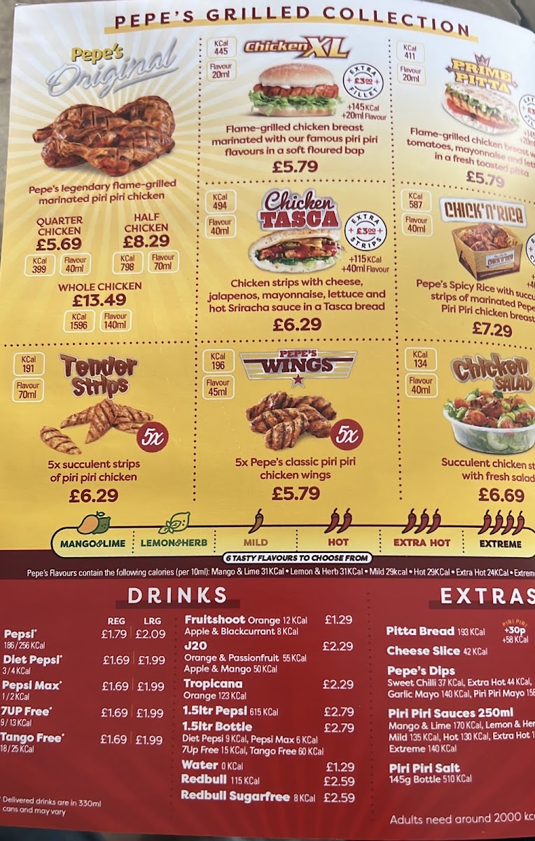 Pepe's Photo Menu 2