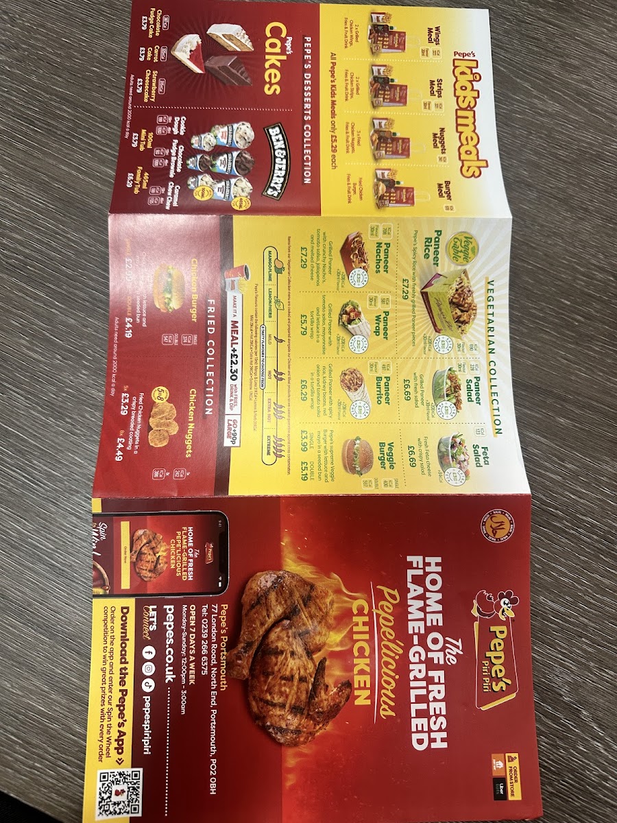 Pepe's Photo Menu 5