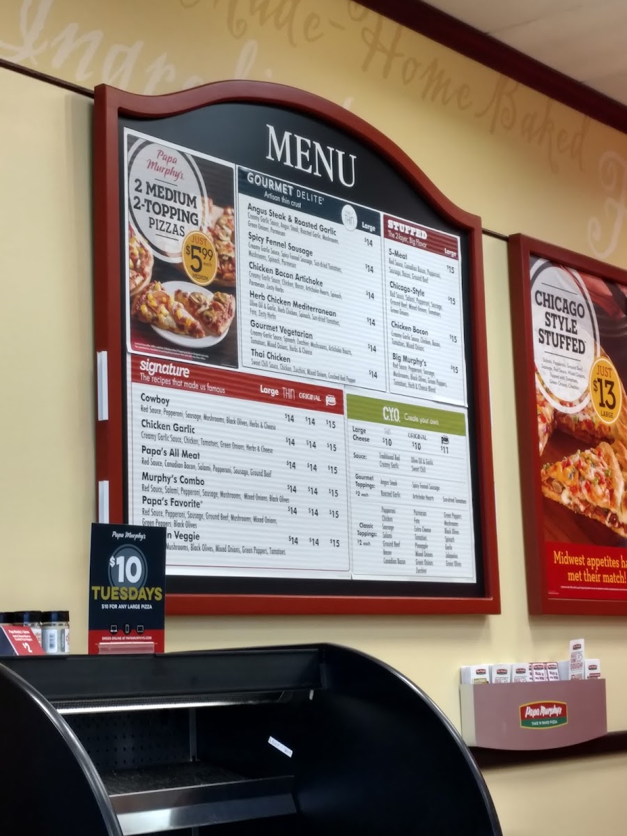 Papa Murphy's | Take 'N' Bake Pizza Photo Menu 3