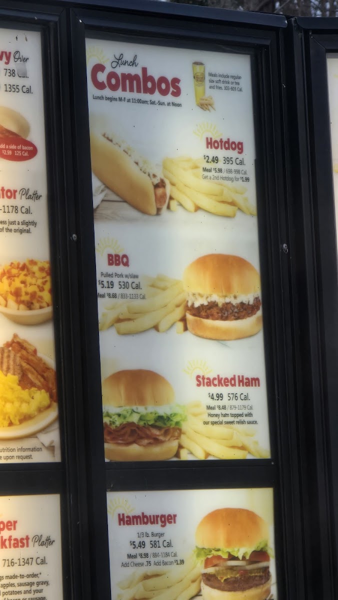 Tudor's Biscuit World Photo Menu 10