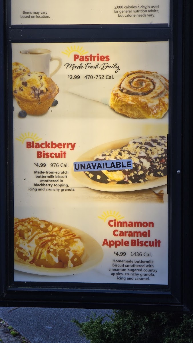 Tudor's Biscuit World Photo Menu 4