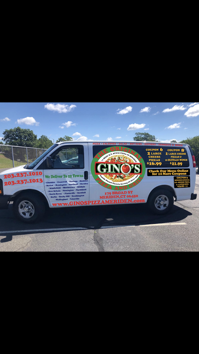 Gino's Pizza Photo Menu 4