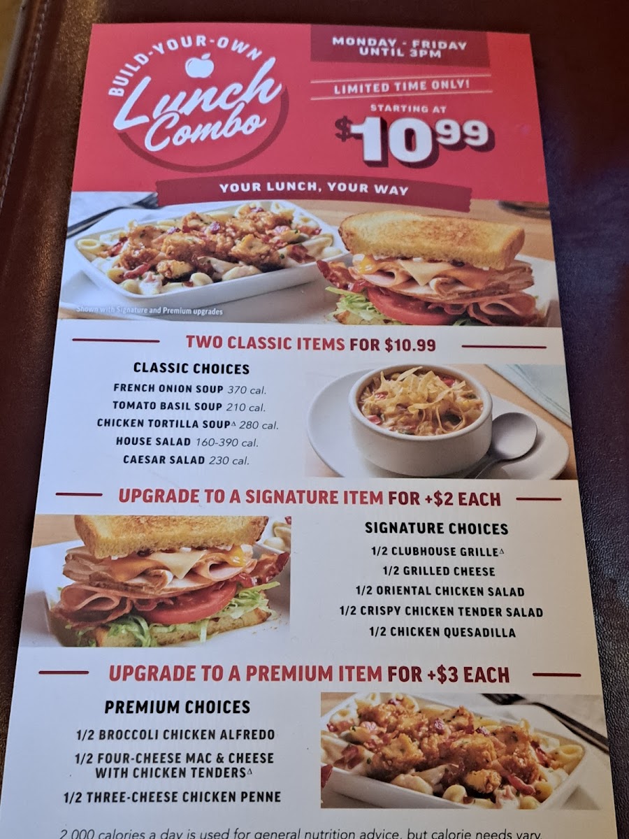 Applebee's Grill + Bar Photo Menu 1