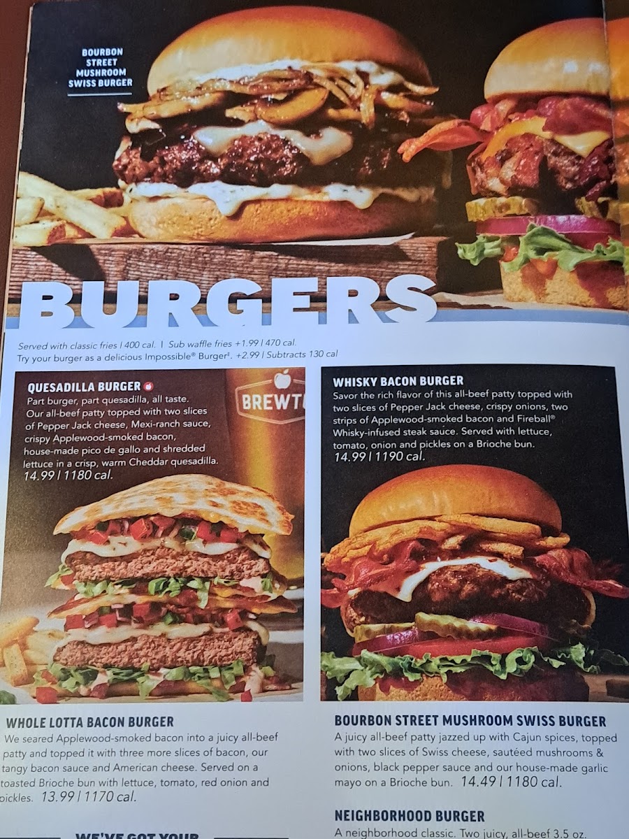 Applebee's Grill + Bar Photo Menu 10