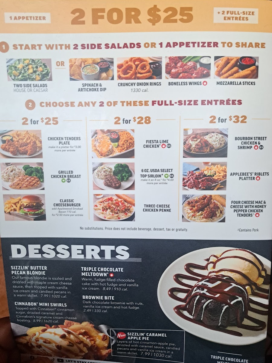 Applebee's Grill + Bar Photo Menu 5