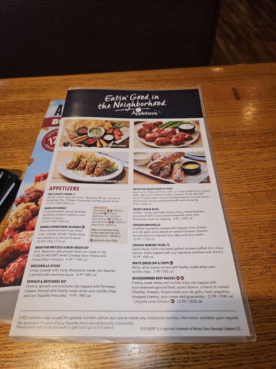 Applebee's Grill + Bar Photo Menu 6