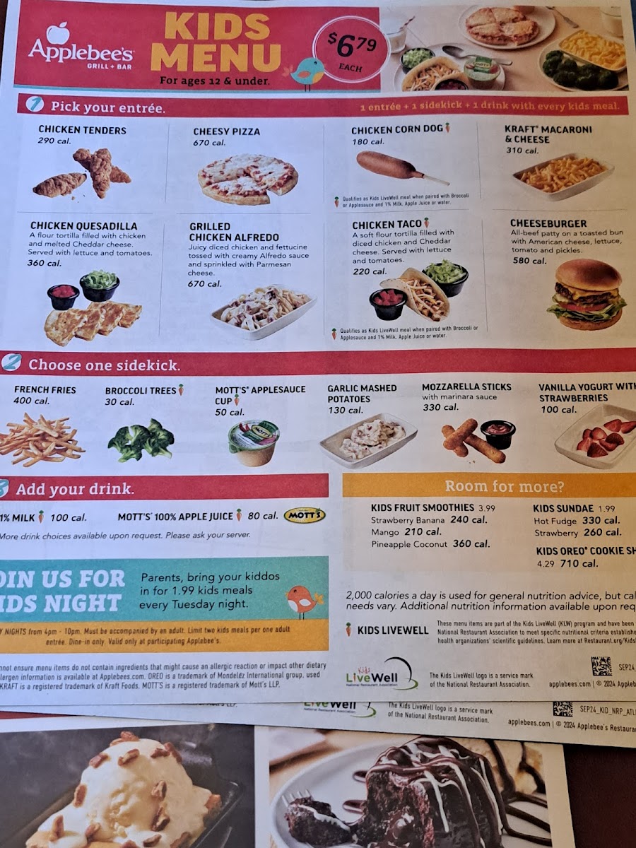 Applebee's Grill + Bar Photo Menu 8