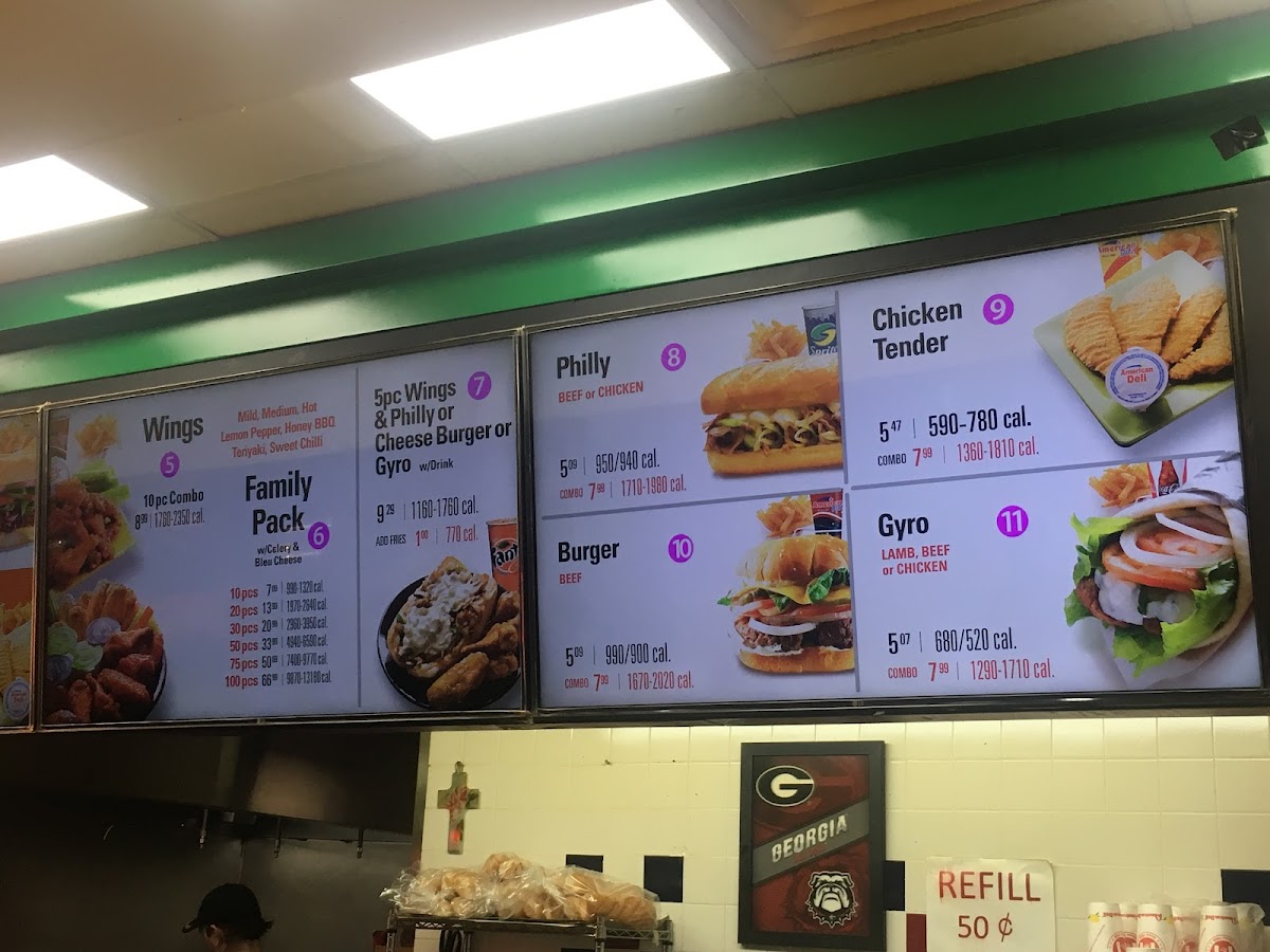 American Deli Photo Menu 1