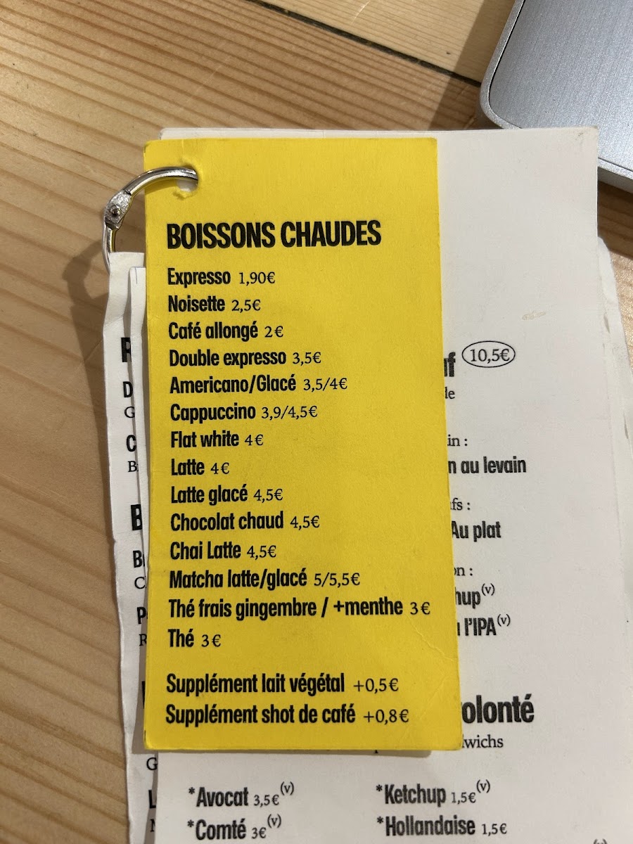 Œuf Photo Menu 3