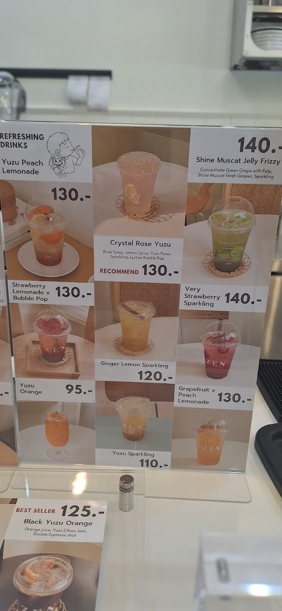 Zen Cafe Photo Menu 2