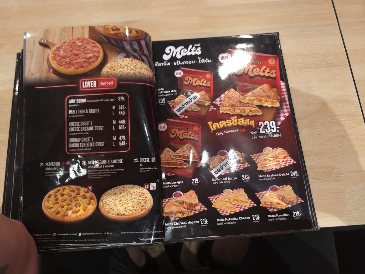 Pizza Hut Photo Menu 2