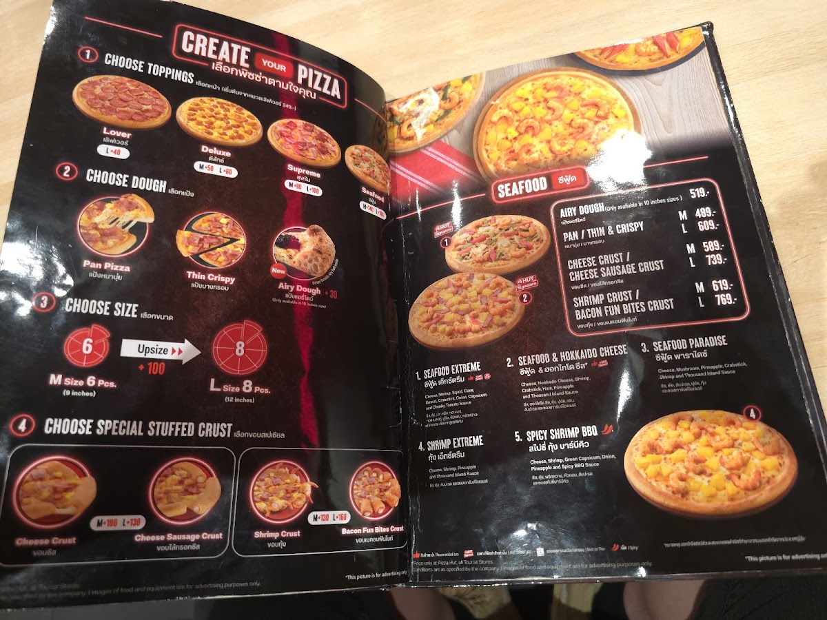 Pizza Hut Photo Menu 6