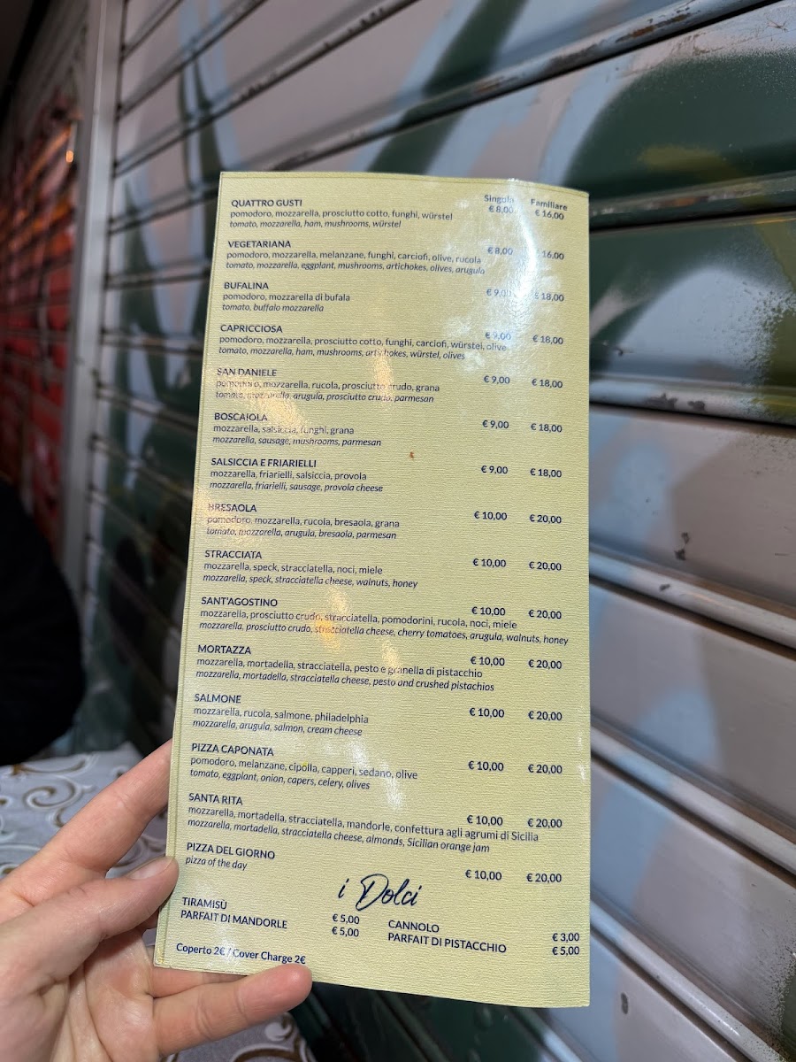 Pizzeria Sant’Agostino Photo Menu 10