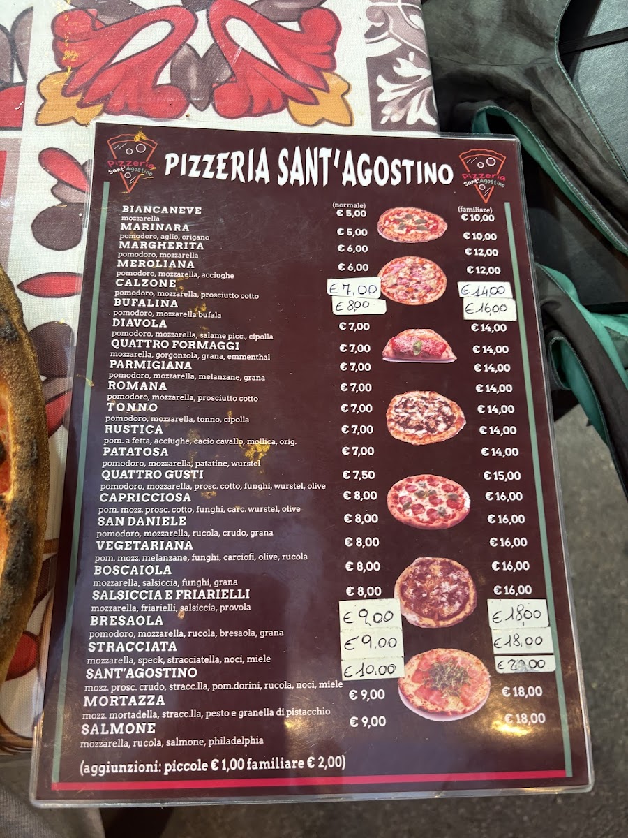Pizzeria Sant’Agostino Photo Menu 2