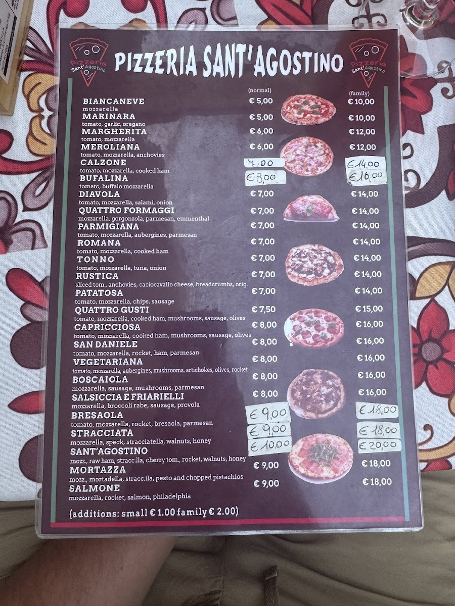 Pizzeria Sant’Agostino Photo Menu 5