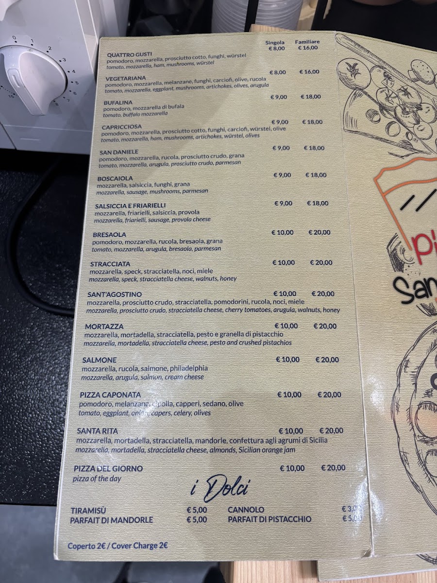 Pizzeria Sant’Agostino Photo Menu 8