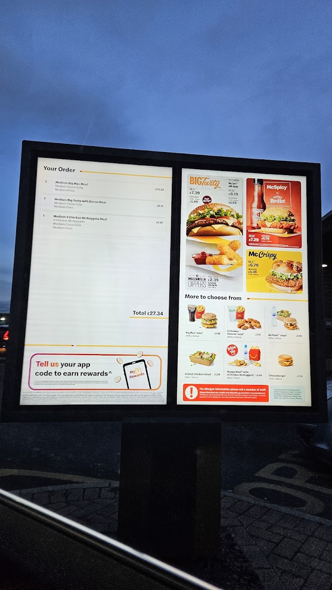 McDonald's Photo Menu 3