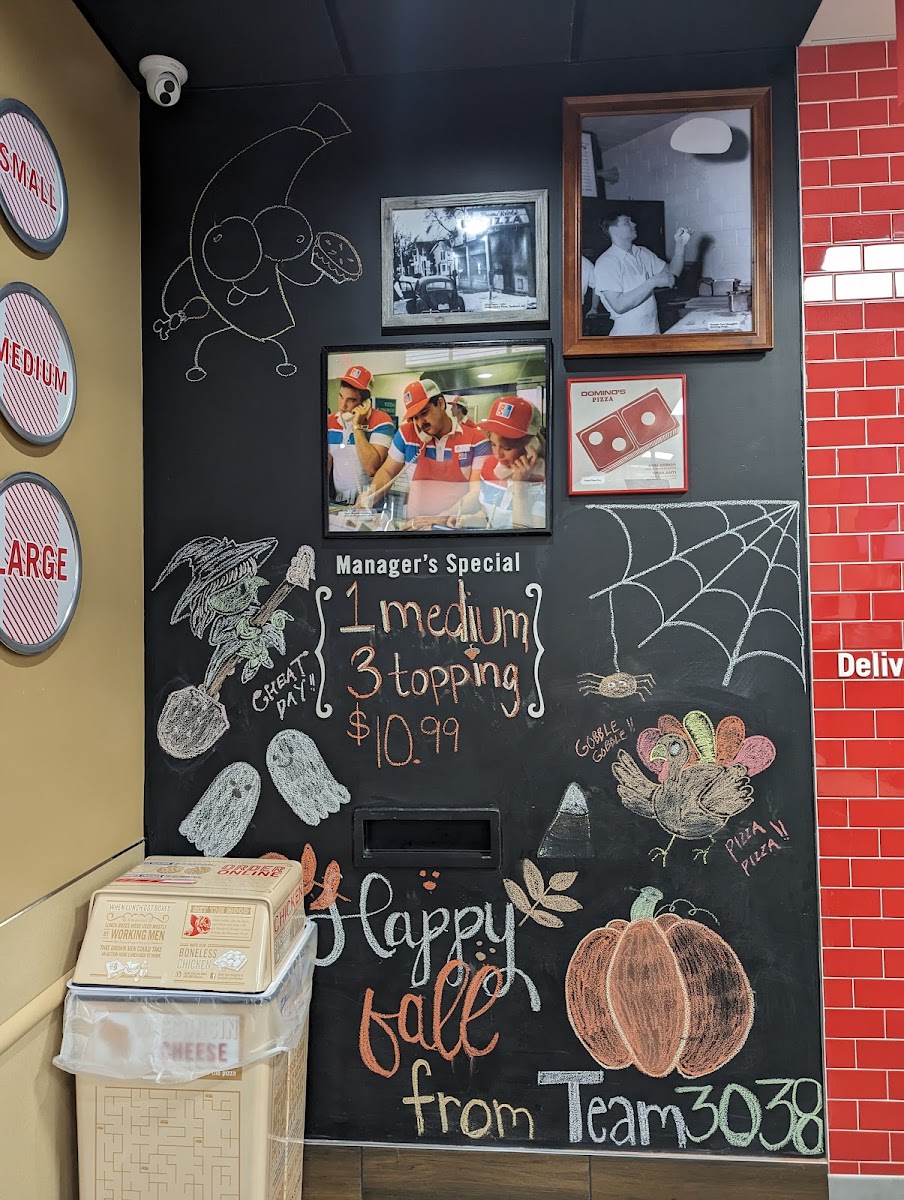 Domino's Pizza Photo Menu 2