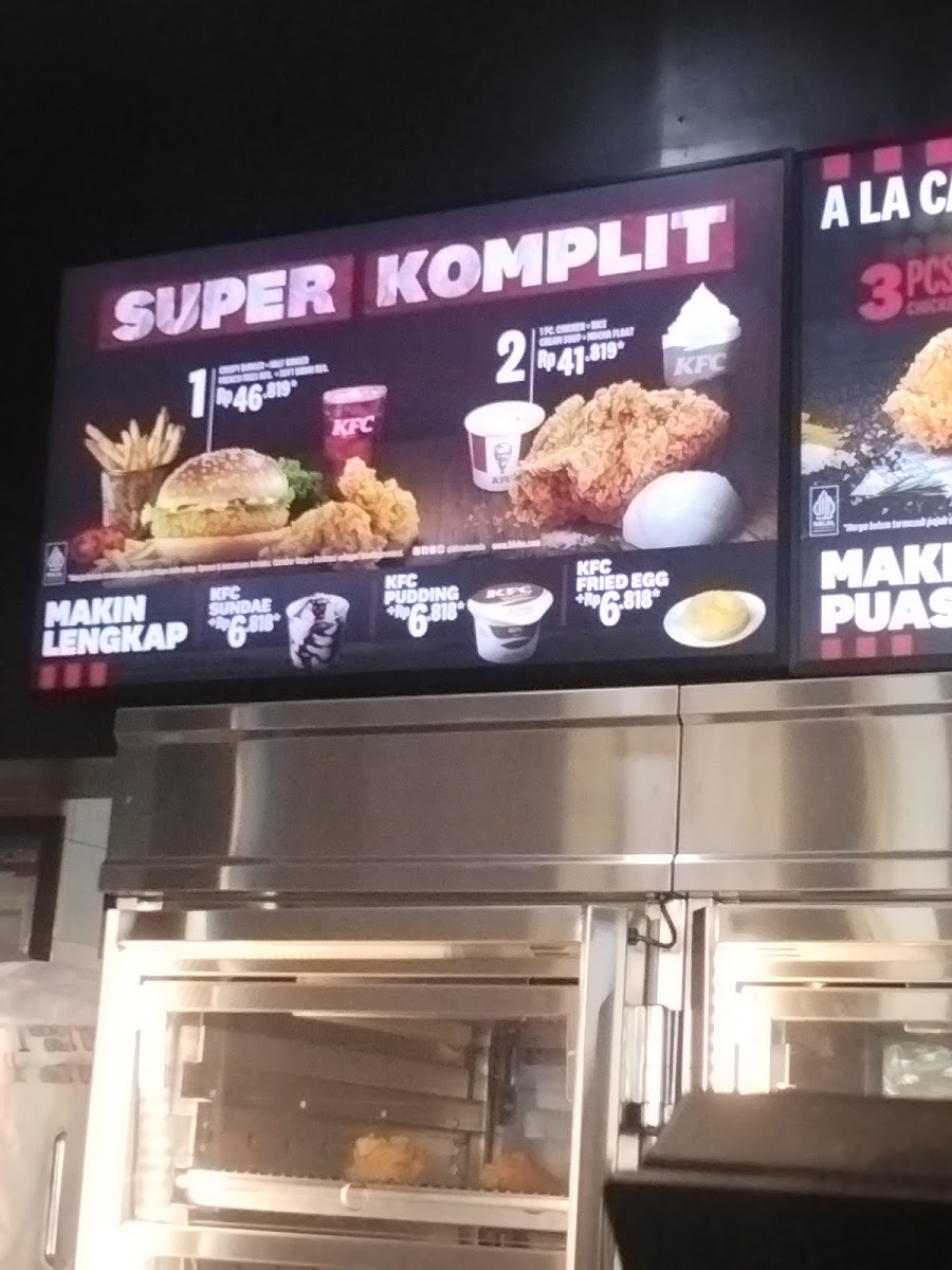 KFC Photo Menu 2