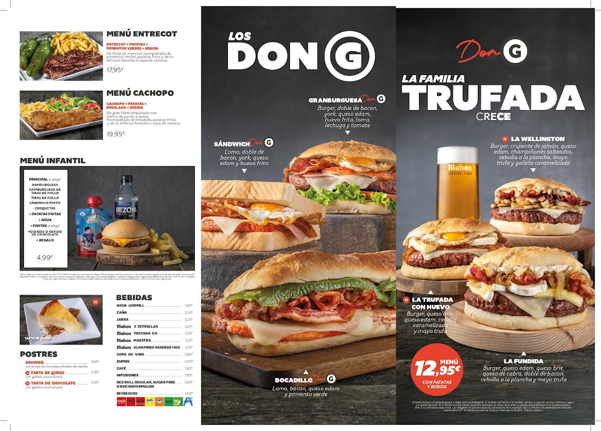 Don G Photo Menu 2